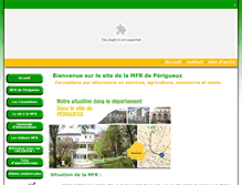 Tablet Screenshot of mfr-perigueux.com